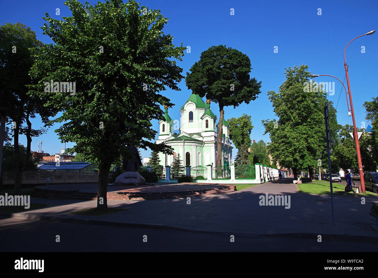 The church in Brest, Belarus Stock Photo