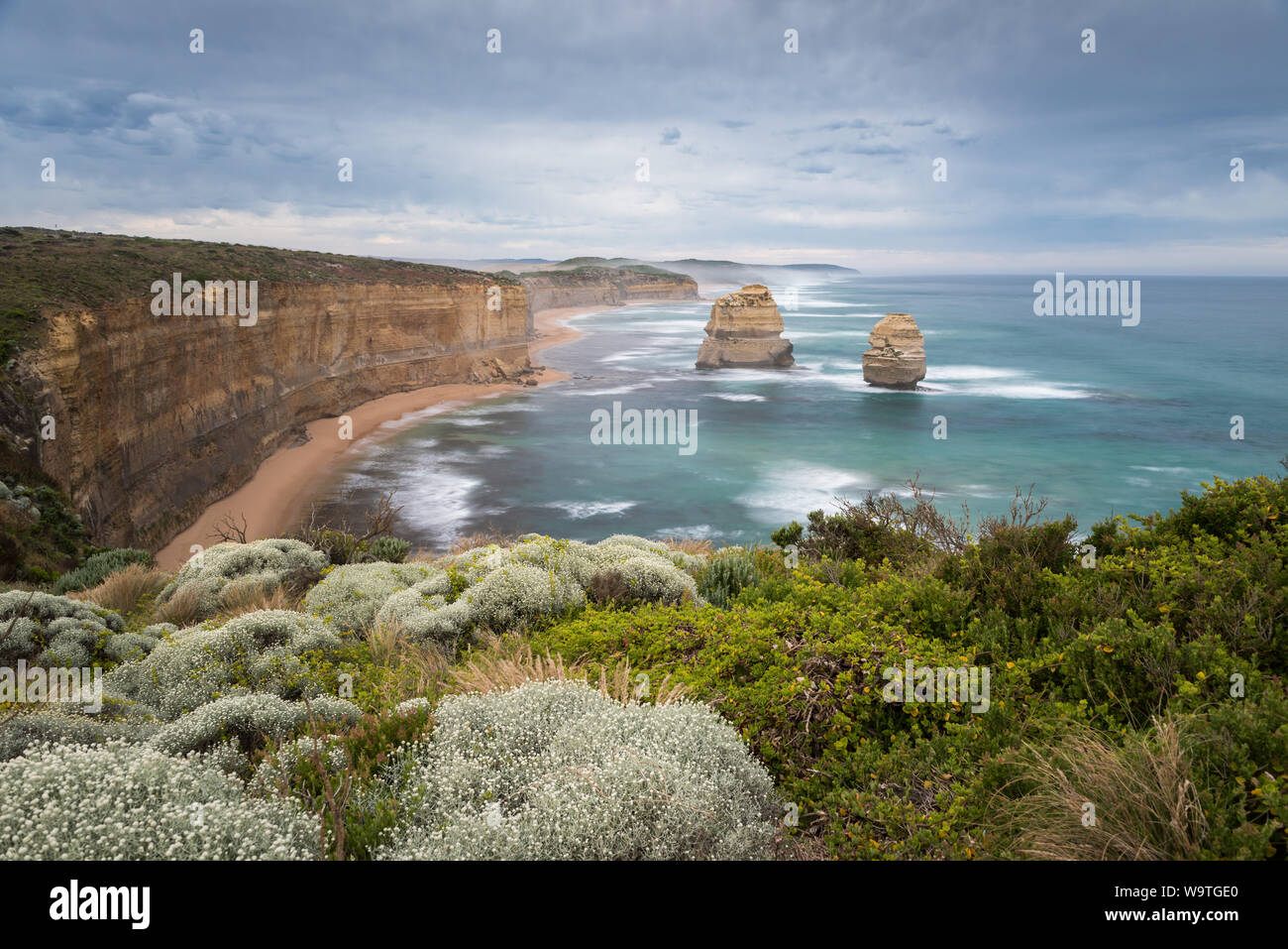 Twelve Apostles Marine National Park, Victoria, Australia Stock Photo