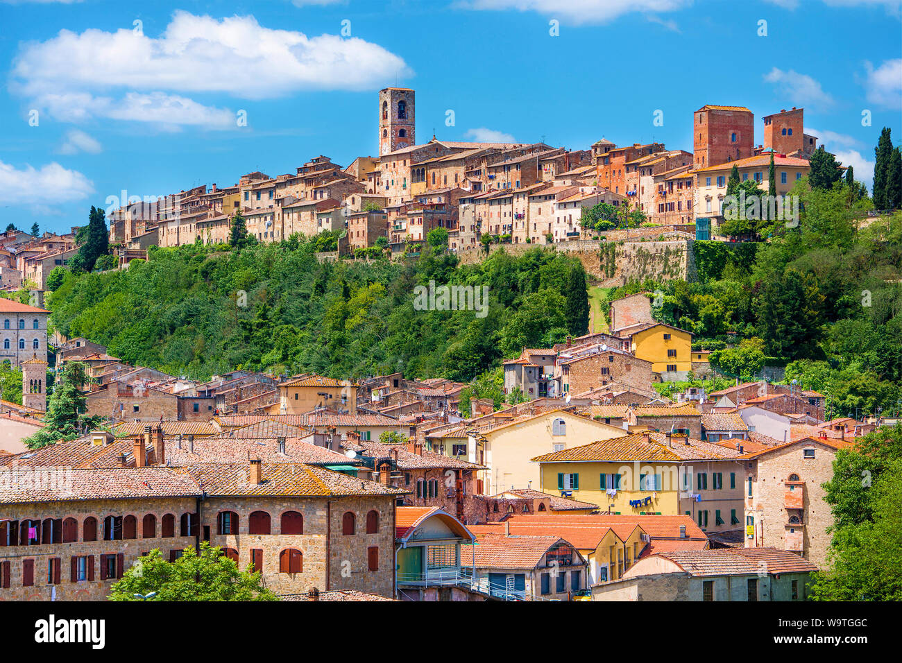 Colle di Val d'Elsa, Siena, Tuscany, Italy Stock Photo