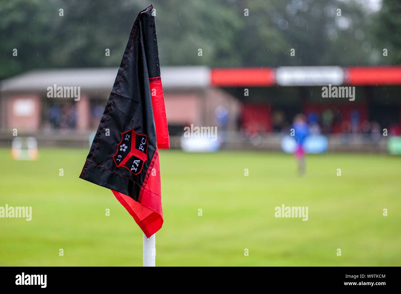 PORTH, UNITED KINGDOM. 14th Aug 2019. Ynyshir Albions 3-0 victory against AFC Porth during their Welsh Football League Division Two football match. © Photo Matthew Lofthouse - Freelance Photographer Stock Photo