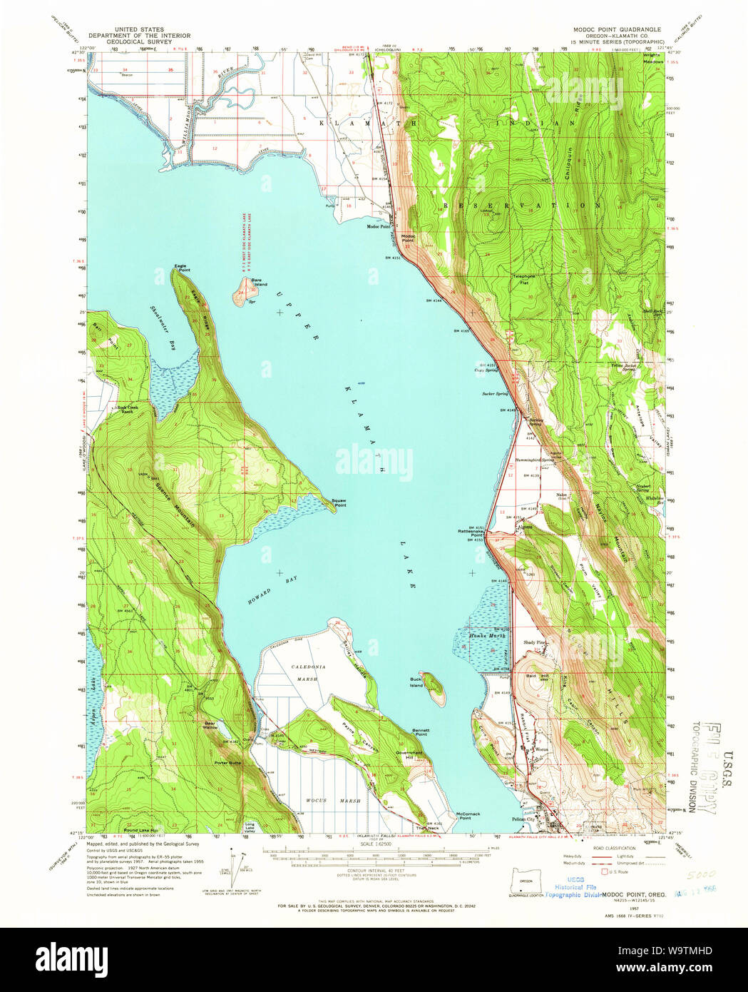 Modoc map hi-res stock photography and images - Alamy