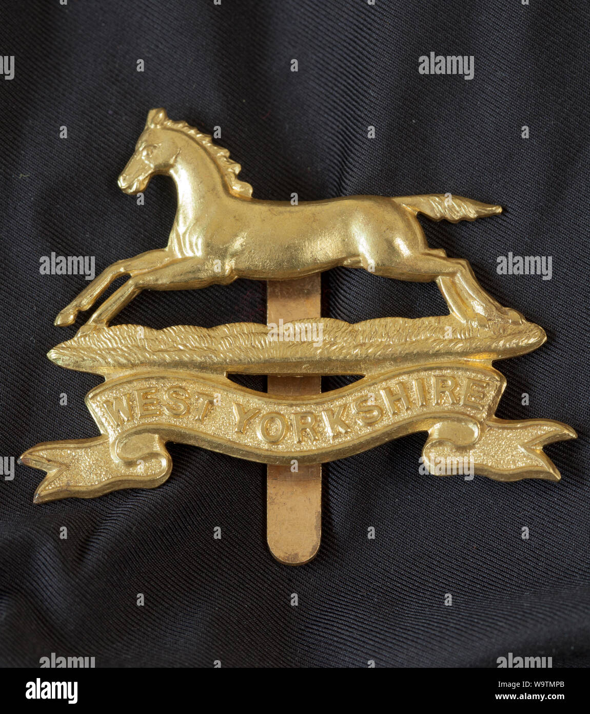 British Army Military Cap Badge Stock Photo