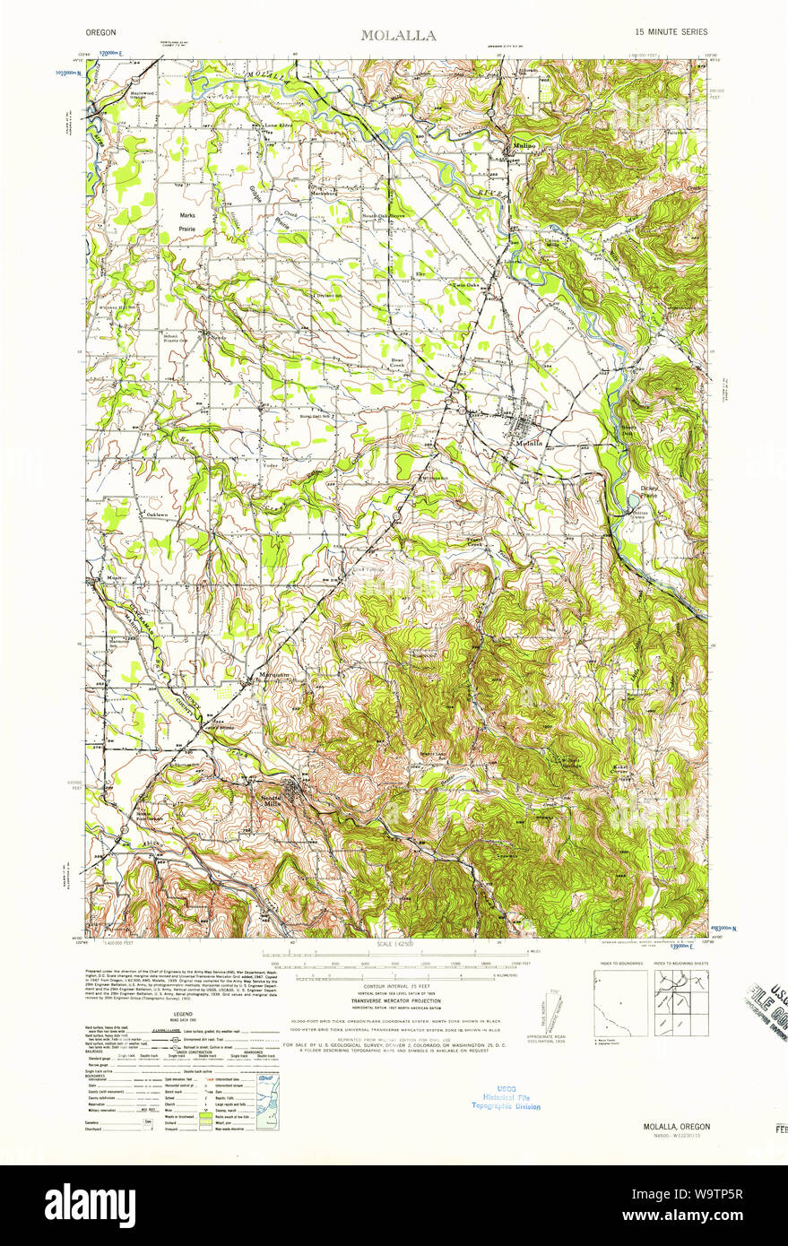 Molalla oregon map hires stock photography and images Alamy