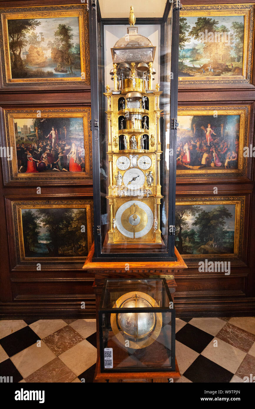 16th century (1594) Astronomical clock in Christian IV's Winter