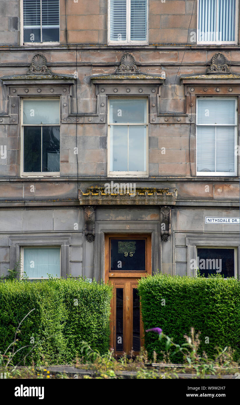 Glasgow, Scotland, UK. 13th August 2019 Salisbury Quadrant in the