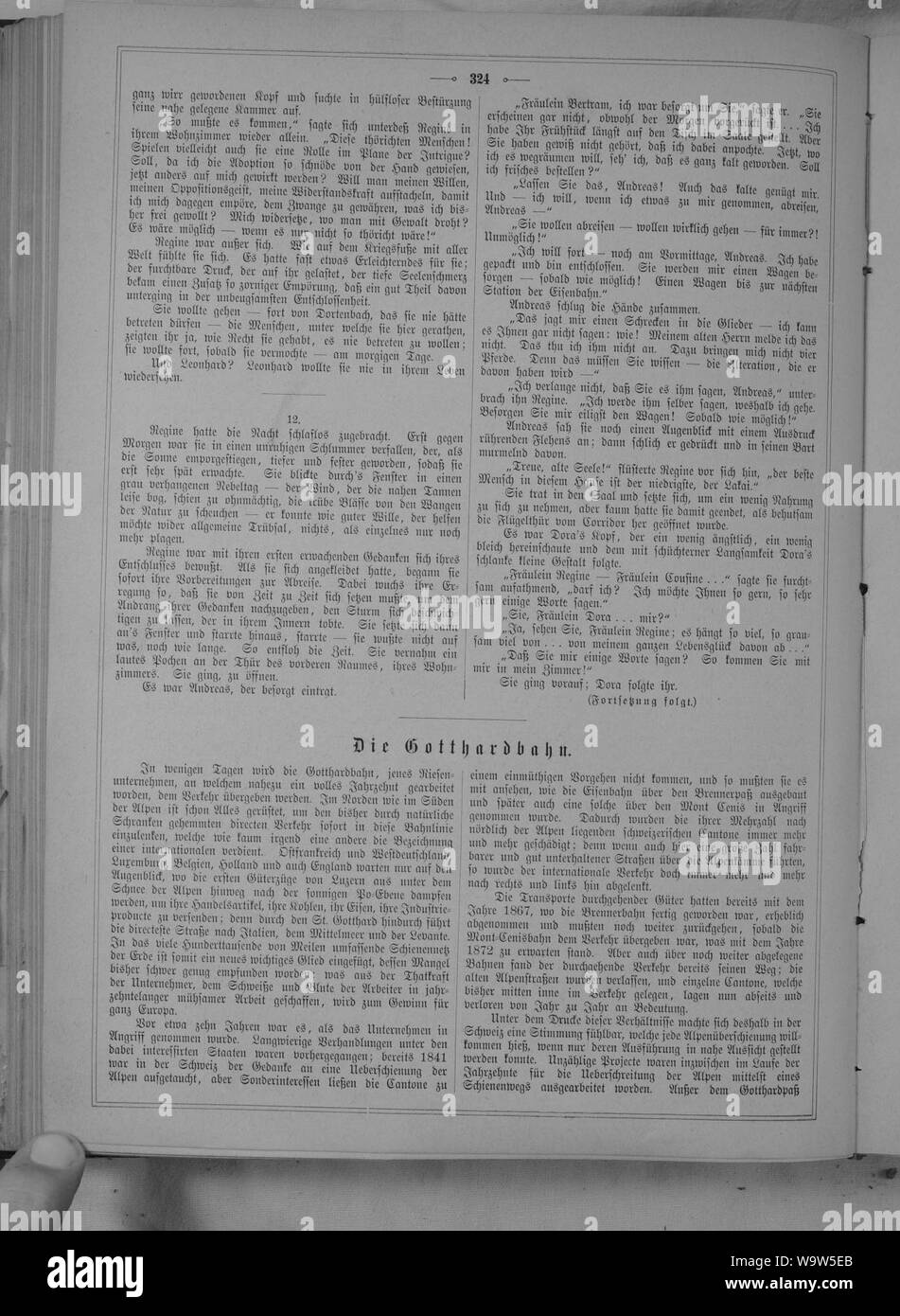 Die Gartenlaube (1882) 324. Stock Photo