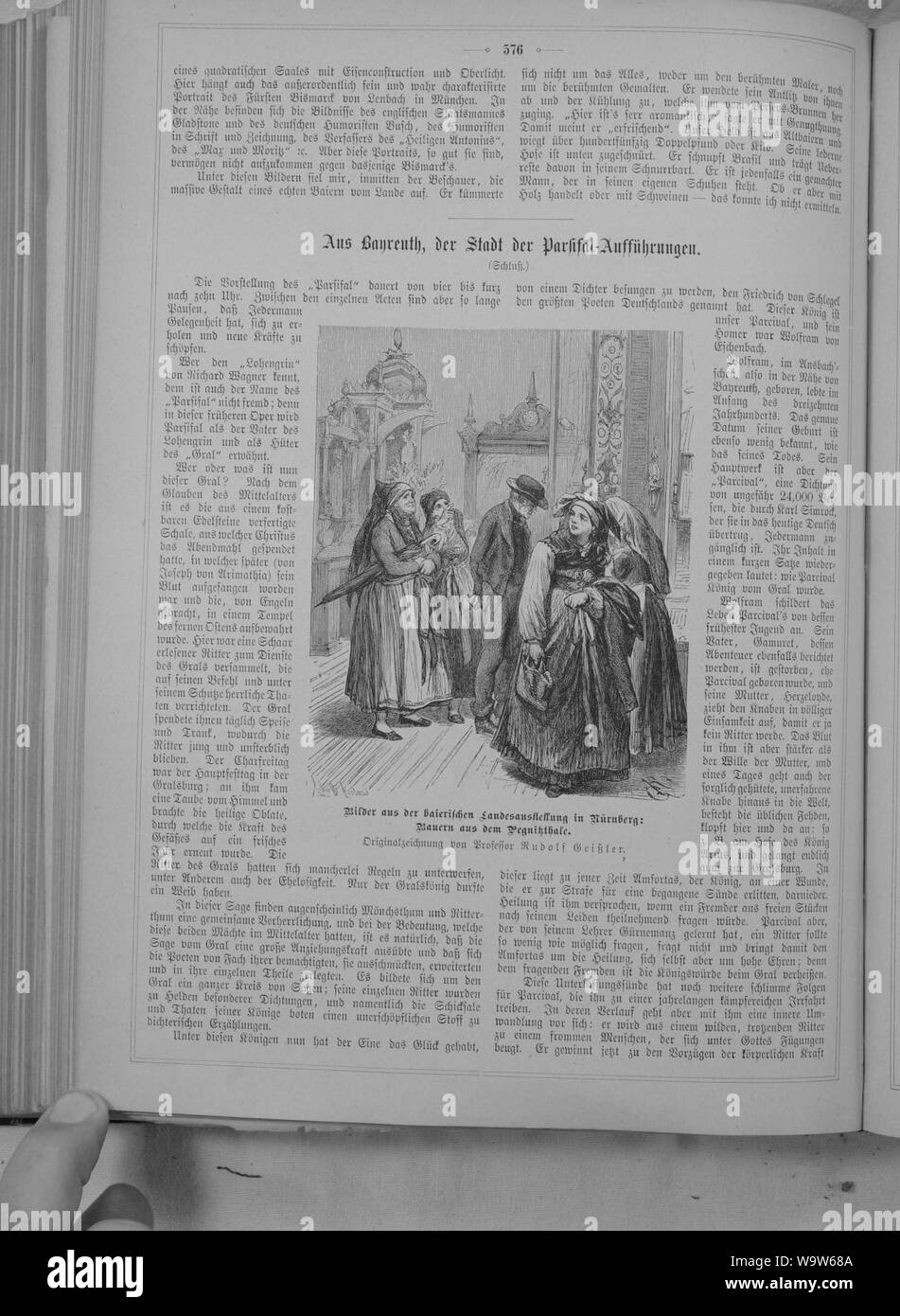Die Gartenlaube (1882) 576. Stock Photo