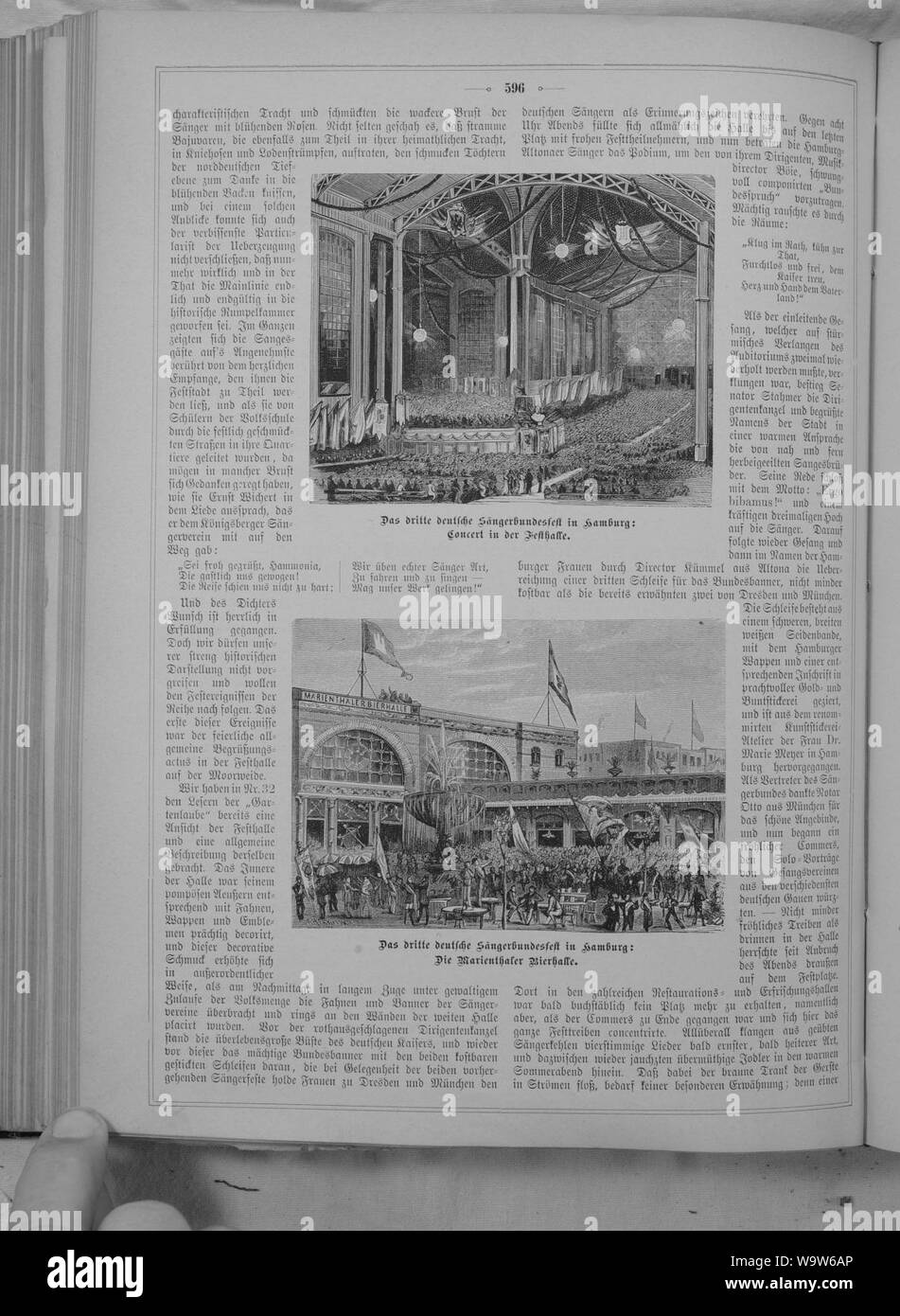 Die Gartenlaube (1882) 596. Stock Photo