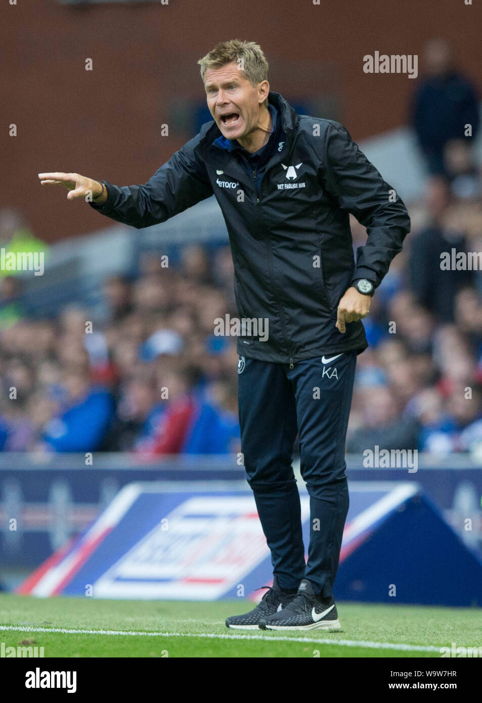 Midtjylland Manager Kenneth Anderson During The Uefa Europa League Third Qualifying Round Second Leg Match At Ibrox Stadium Glasgow Stock Photo Alamy Midtjylland Manager Kenneth Anderson During The Uefa Europa League Third Qualifying Round Second Leg Match At Ibrox Stadium Glasgow Stock Photo Alamy