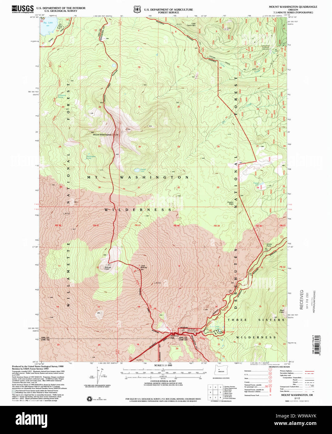 Map of mount washington hi-res stock photography and images - Alamy