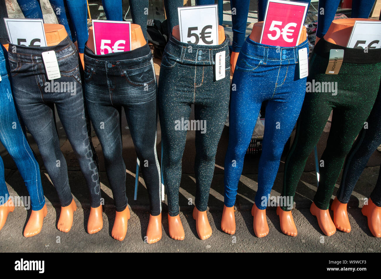 Jeans display europe hi-res stock photography and images - Alamy