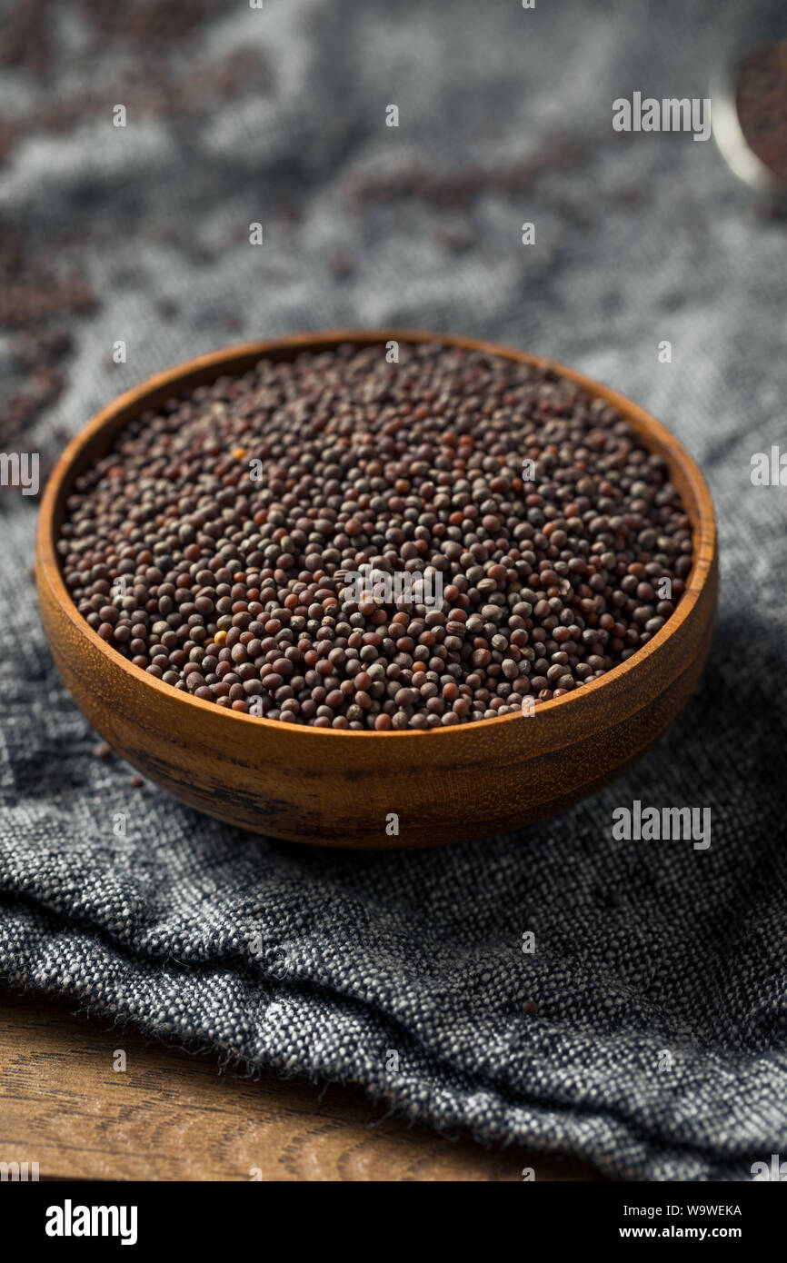 Brown mustard seeds hires stock photography and images Alamy