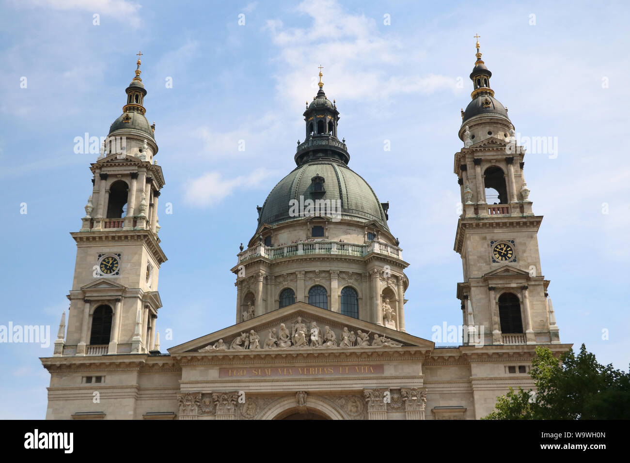 St. Stephens Basilica in Budapest, Hungary (Szent Istvan Bazilika) Stock Photo