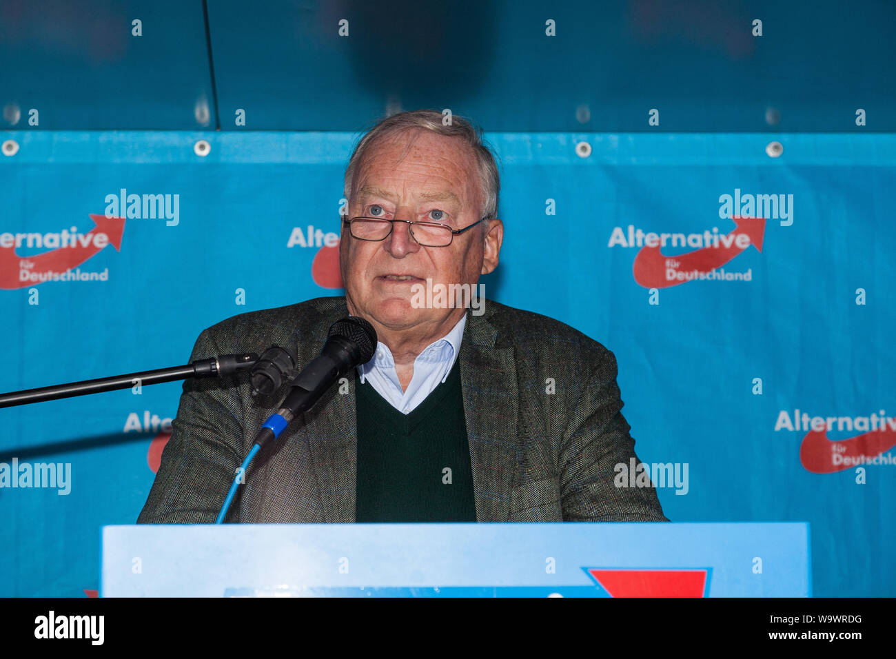 Alexander Gauland Alternative Fur Deutschland Afd In Bautzen Stock Photo Alamy