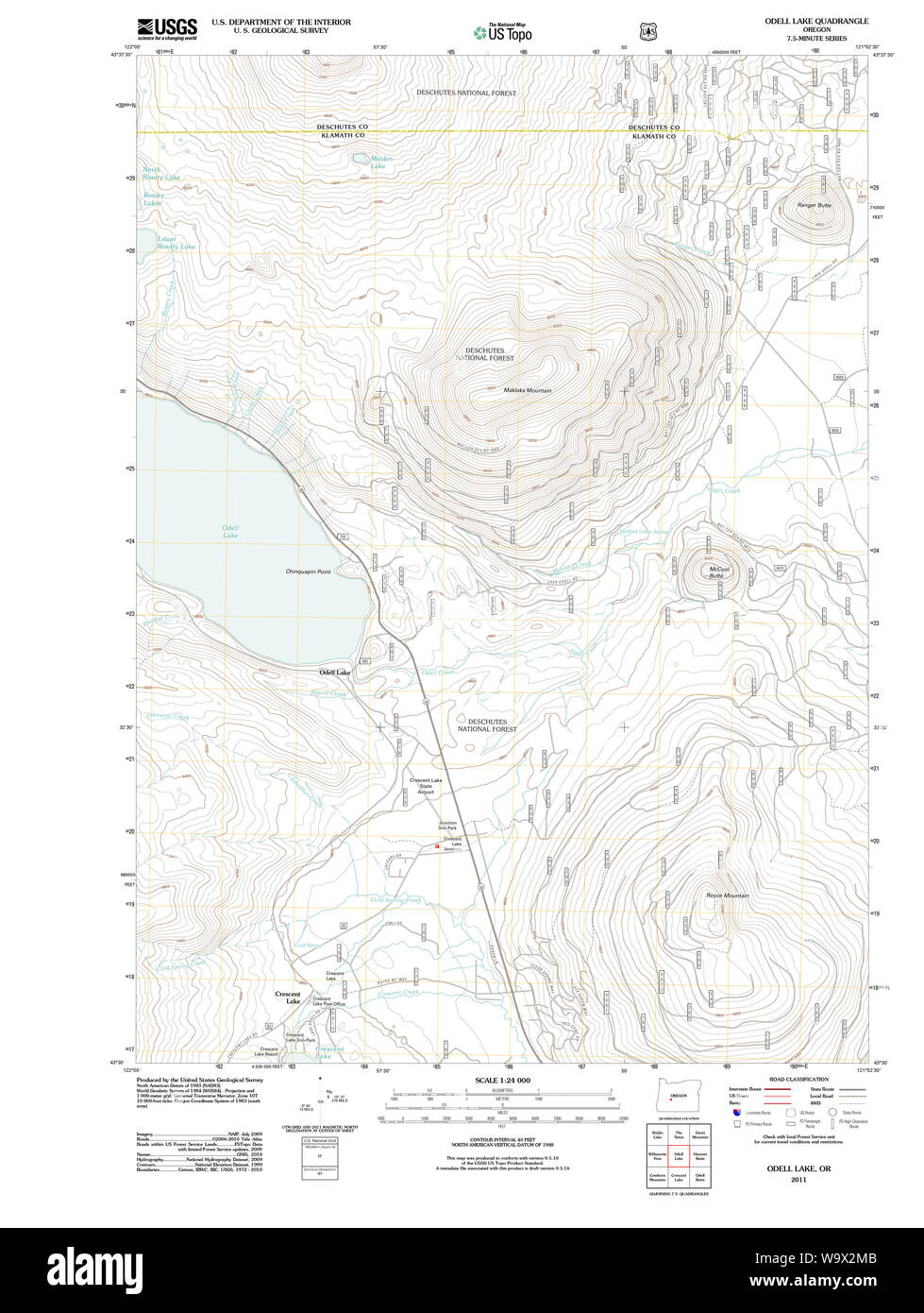 Odell lake Cut Out Stock Images & Pictures Alamy