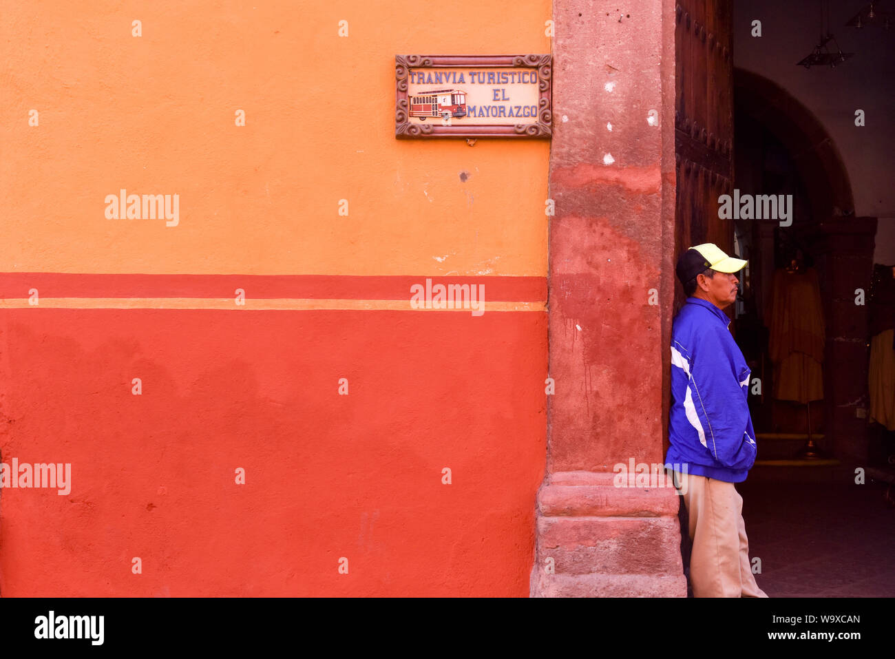 San Miguel de Allende , Historic Center Stock Photo