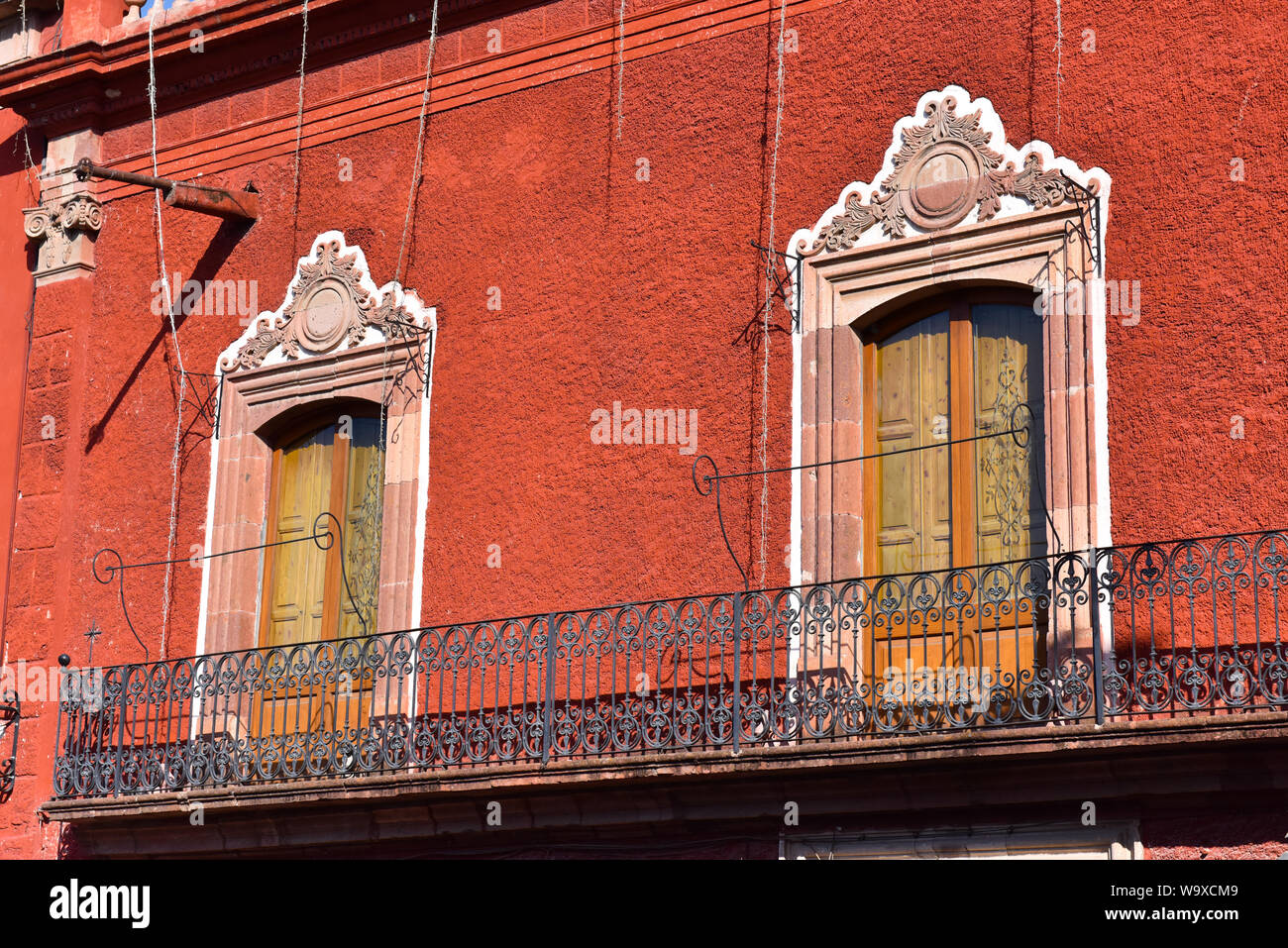 Beautiful building, San Miguel de Allende Stock Photo