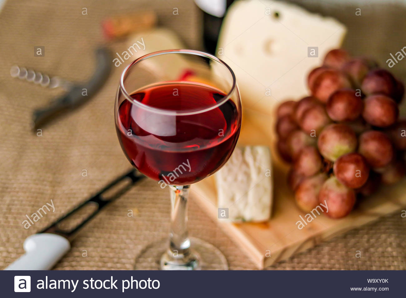 Long Stem Wine Glass Stock Photo 264279363 Alamy