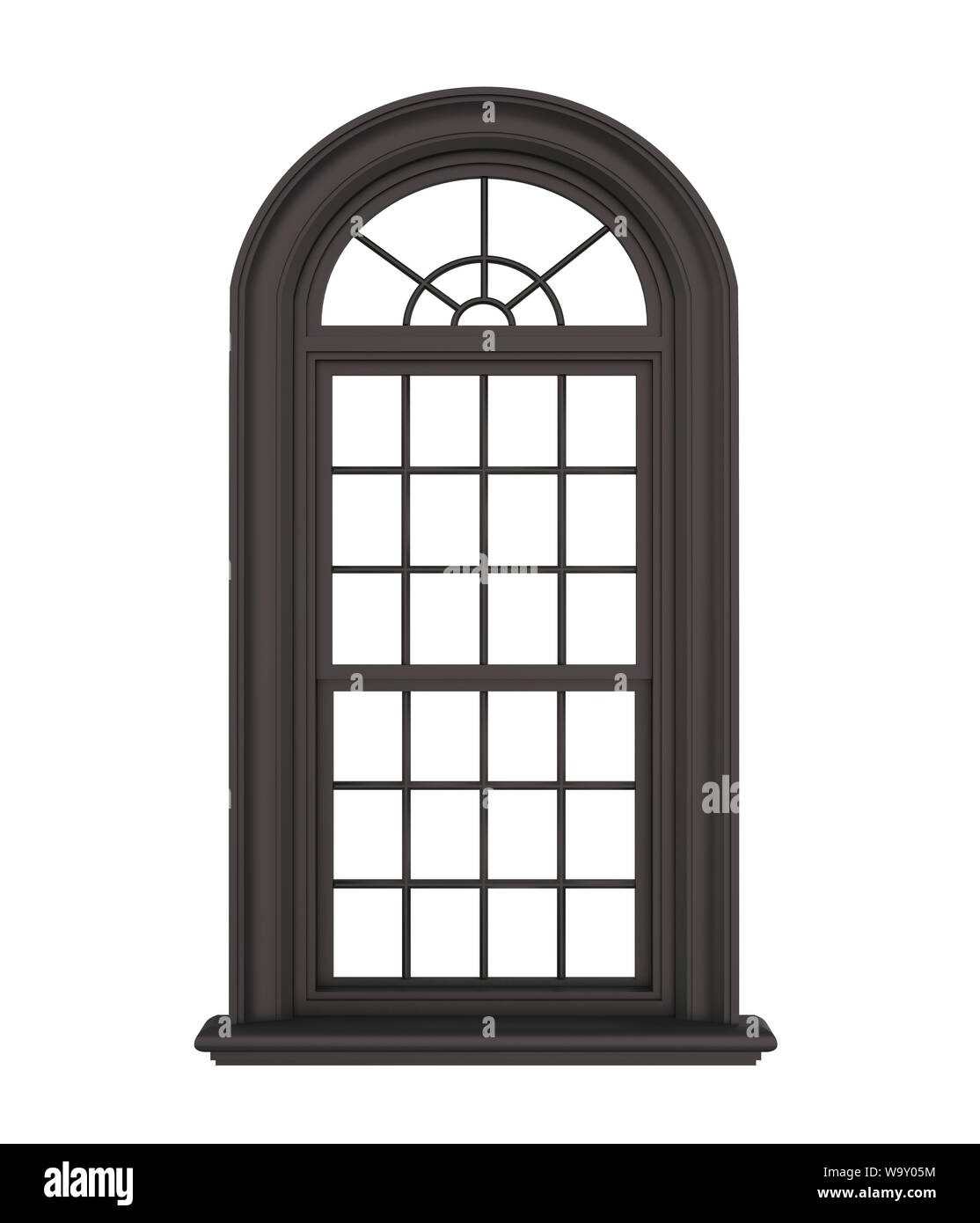 Classic Window Frame Isolated Stock Photo Alamy