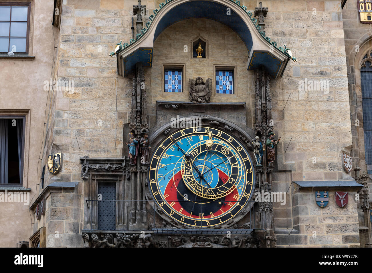 Prague Astronomical Clock in the Czech Republic is the Oldest Operating