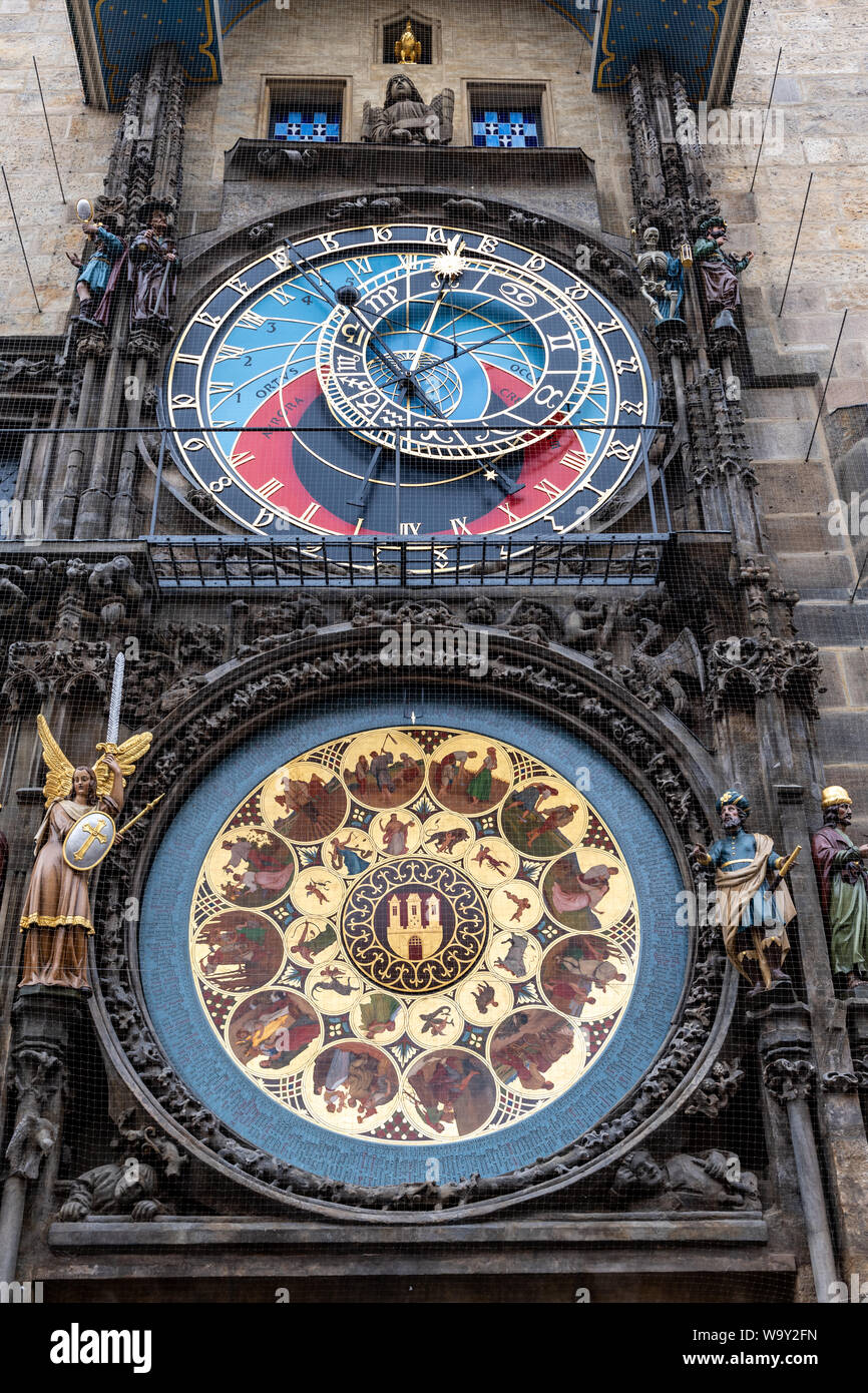 Prague Astronomical Clock in the Czech Republic is the Oldest Operating