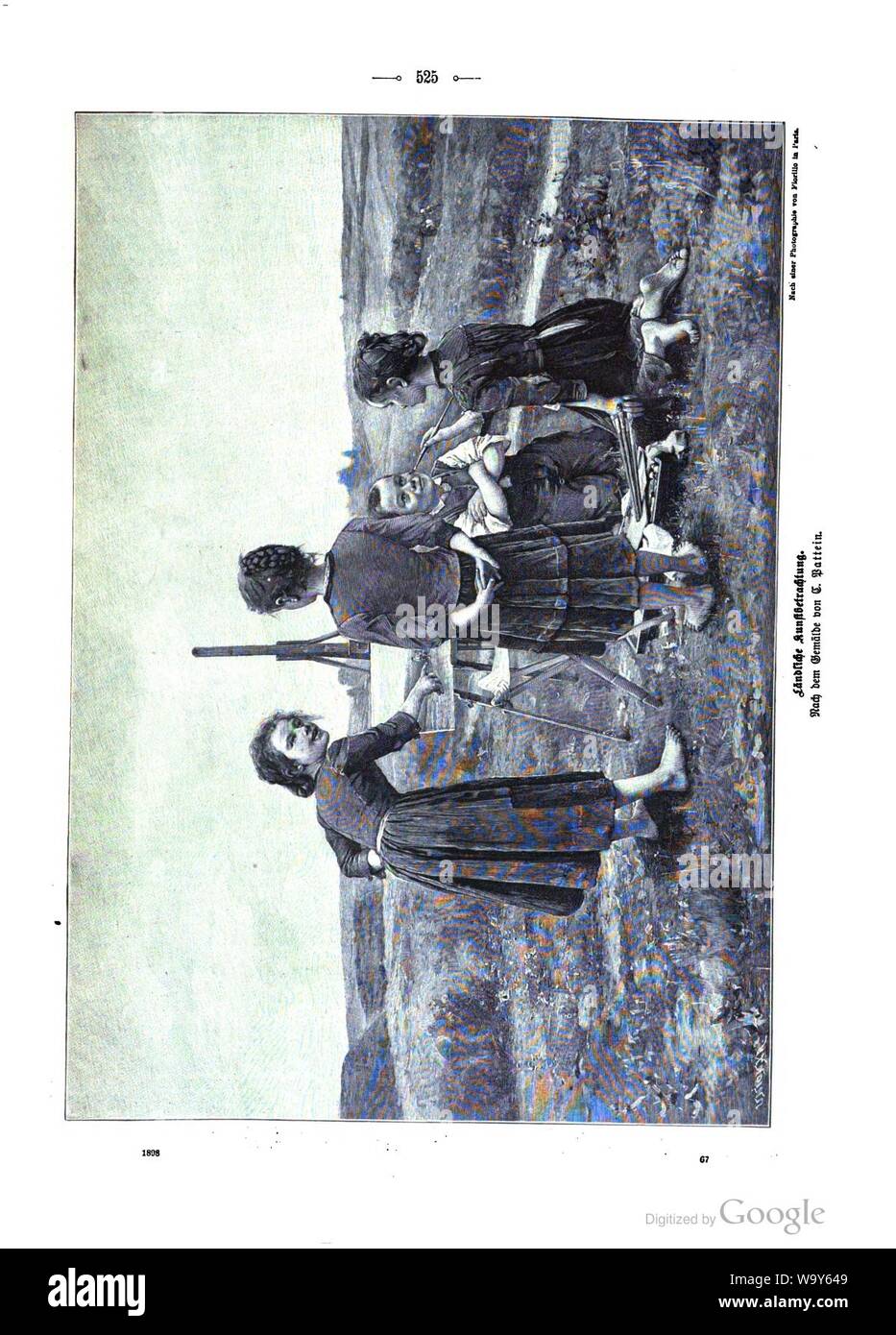 Die Gartenlaube (1898) 0525. Stock Photo