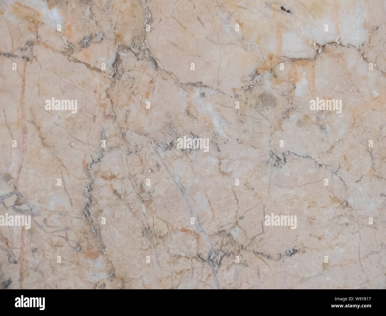Yellow, orange and gray marble texture. Stone background seamless pattern. Stock Photo