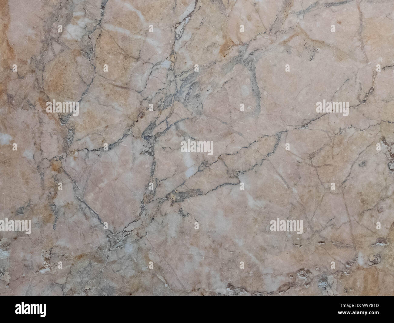 Pink, orange and gray marble texture. Stone background seamless pattern. Stock Photo
