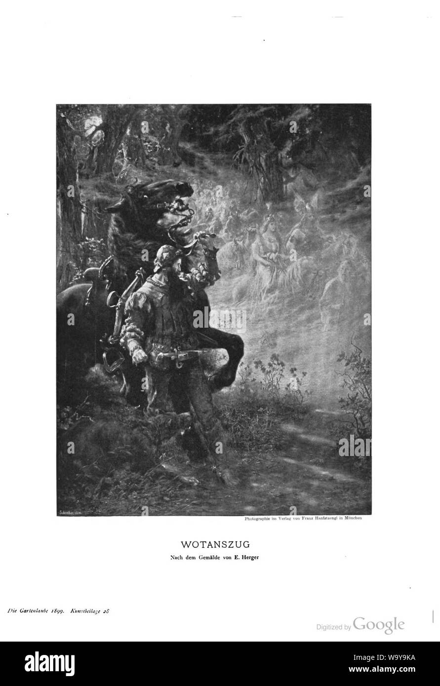 Die Gartenlaube (1899) 0868 e. Stock Photo