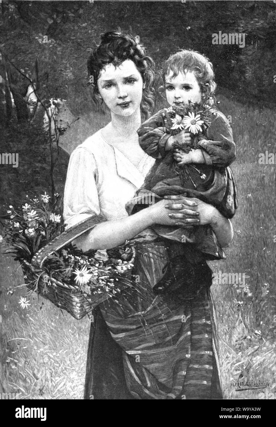 Die Gartenlaube (1899) b 0217. Stock Photo