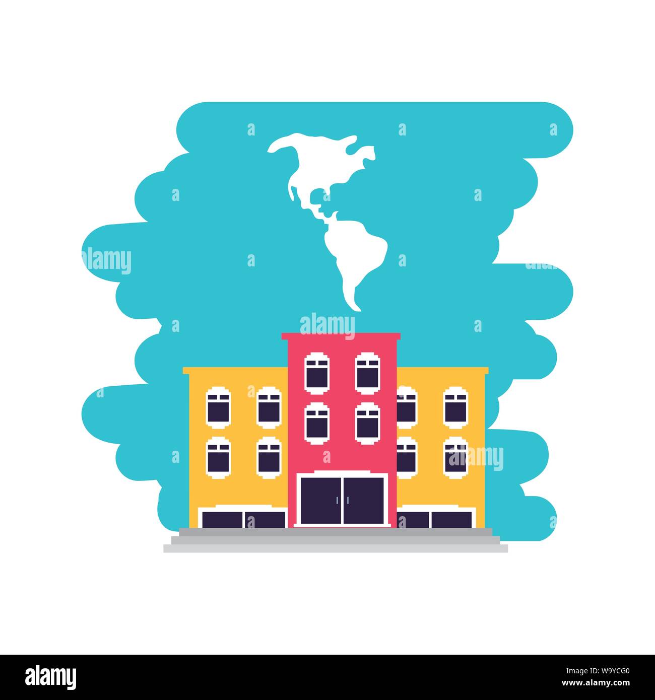 Hotel room motel map hi-res stock photography and images - Alamy