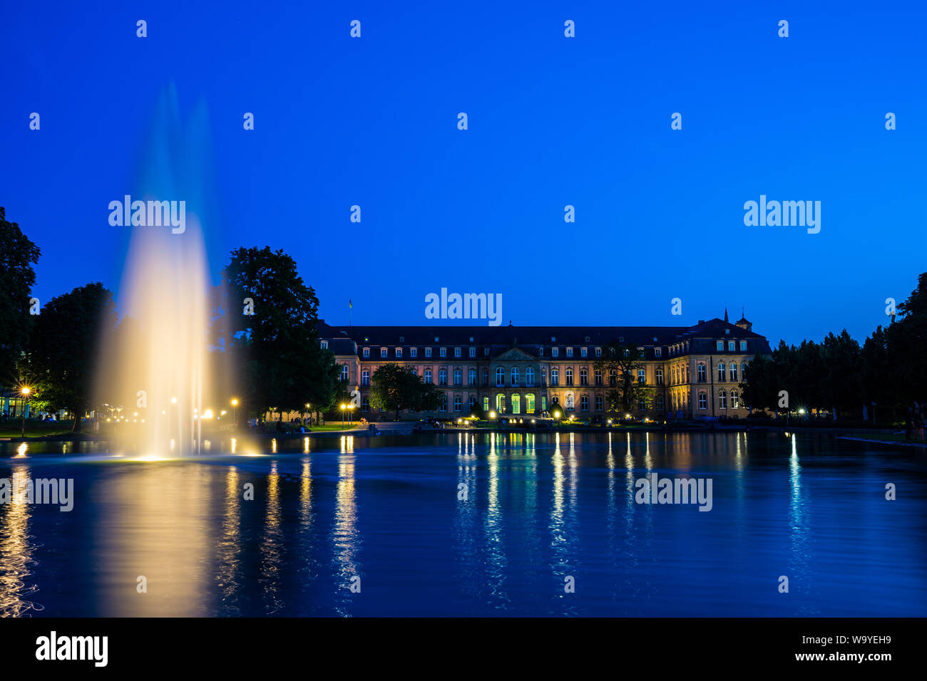 Stuttgart, Germany, June 1, 2019, Many people enjoying warm summer ...