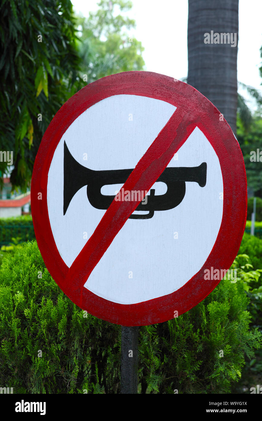 No horn sign hires stock photography and images Alamy