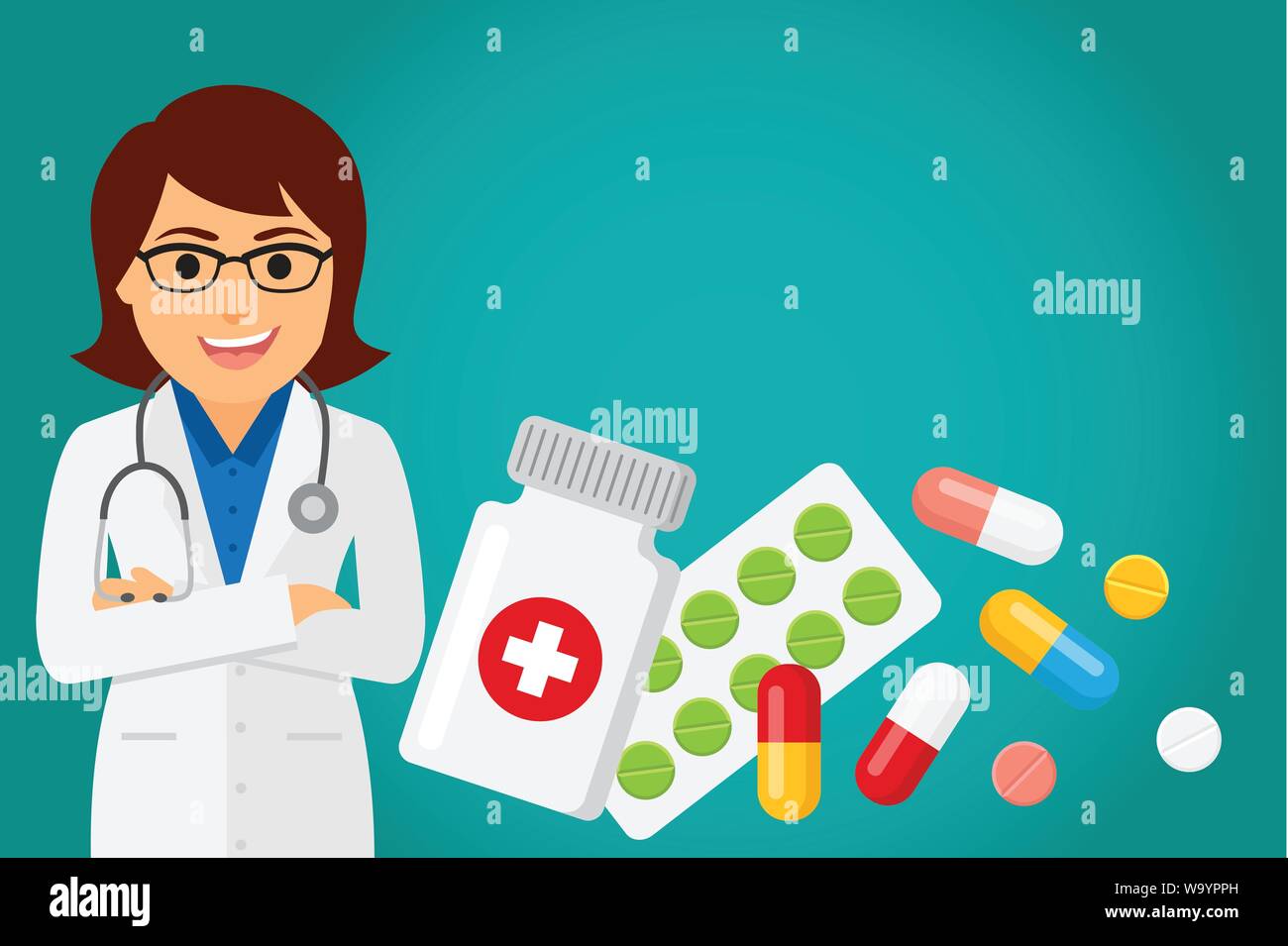 Medication vector vectors hi-res stock photography and images - Alamy
