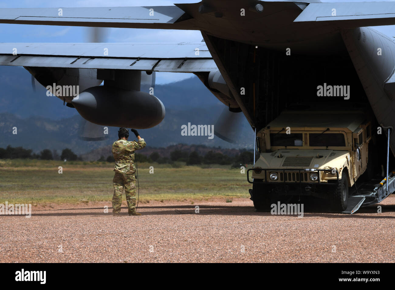 Peterson Air Force Base Colo Airmen From The 302nd Airlift