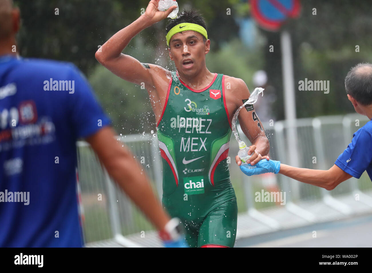 Odaiba Tokyo Japan 16th Aug 2019 Irving Perez Mex Triathlon 2019 Itu World Olympic Qualification Event Elite Men S In Odaiba Tokyo Japan Credit Yohei Osada Aflo Sport Alamy Live News Stock Photo Alamy