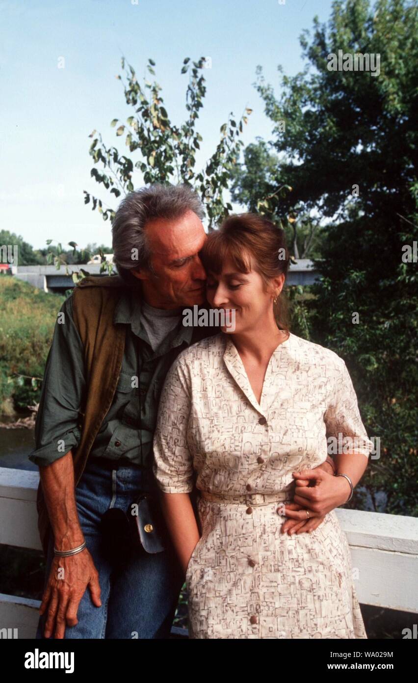 CLINT EASTWOOD and MERYL STREEP in THE BRIDGES OF MADISON COUNTY (1995), directed by CLINT EASTWOOD. Credit: WARNER BROTHERS / Album Stock Photo