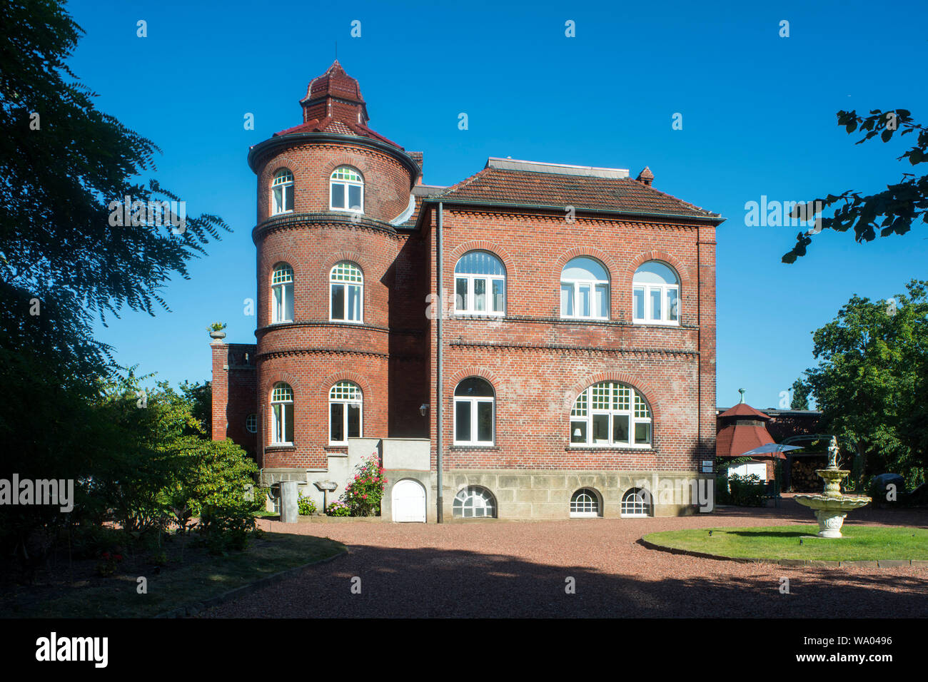 Deutschland, Münsterland, Kreis Coesfeld, Olfen, Villa Olfen Stock Photo