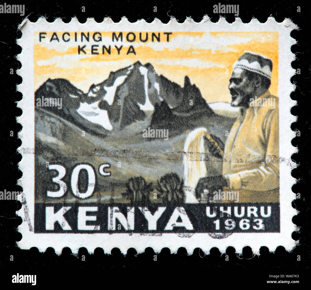 Kenya postage stamp hires stock photography and images Alamy