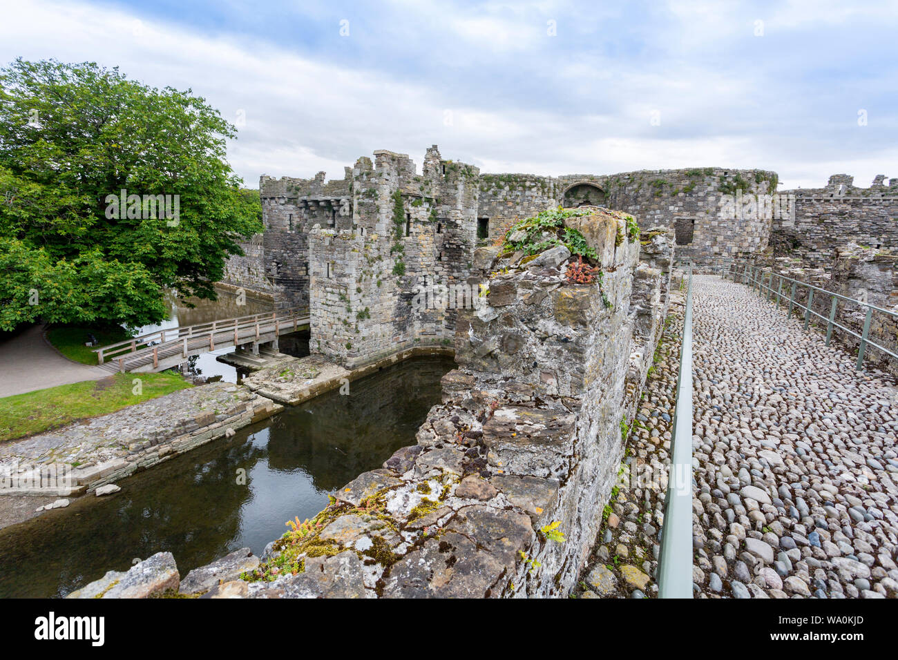 The impressive remains of the Castle Dock and Gunners Walk at the ...