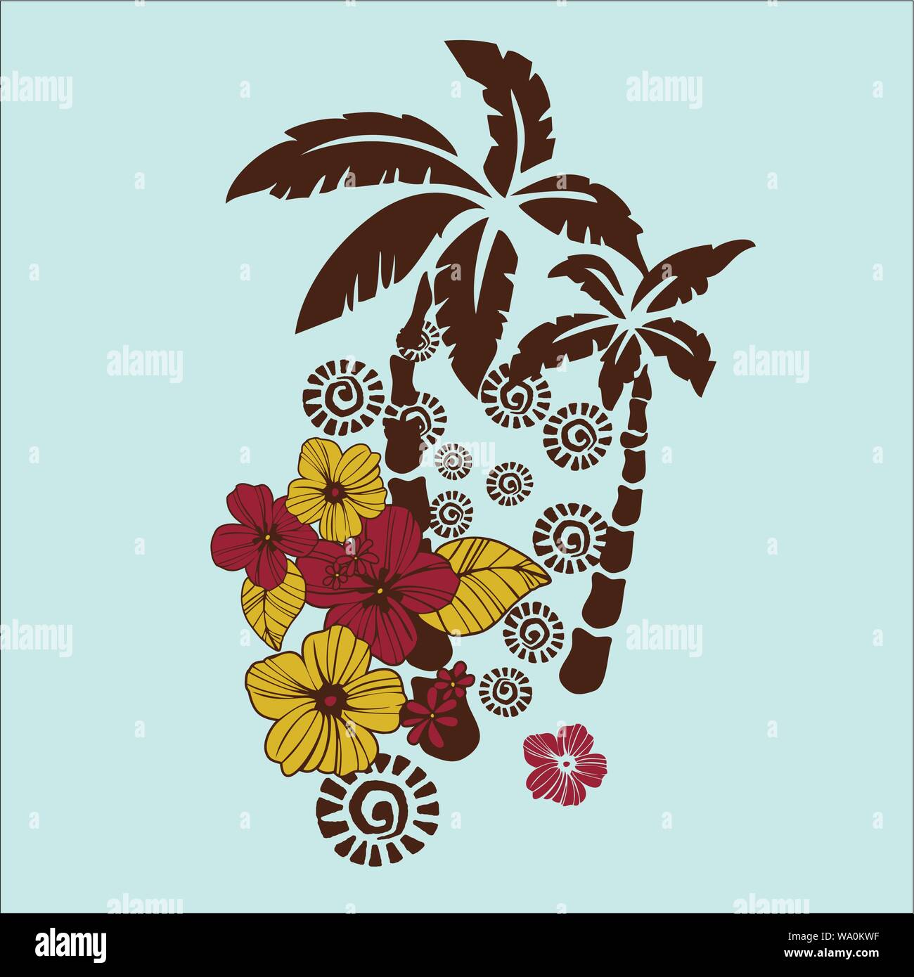 vector background of floral banners Stock Vector Image & Art - Alamy