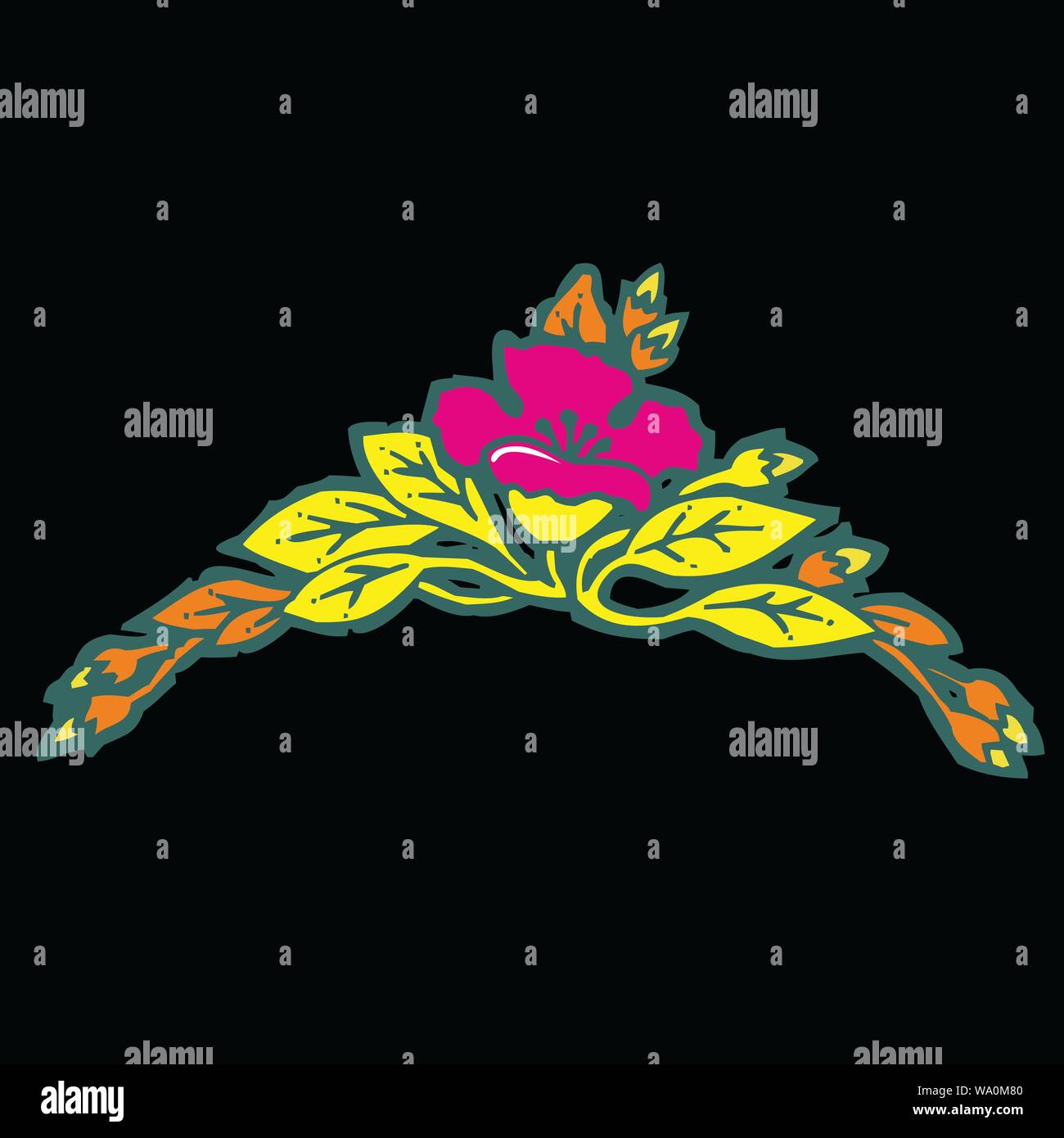 vector background of floral banners Stock Vector Image & Art - Alamy