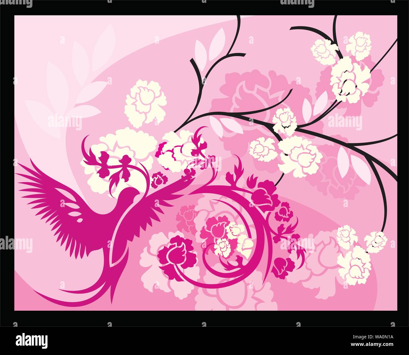 vector background of floral banners Stock Vector Image & Art - Alamy