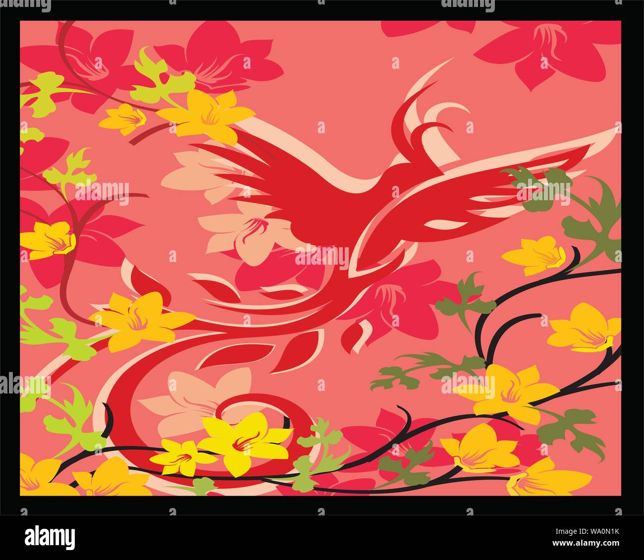vector background of floral banners Stock Vector Image & Art - Alamy