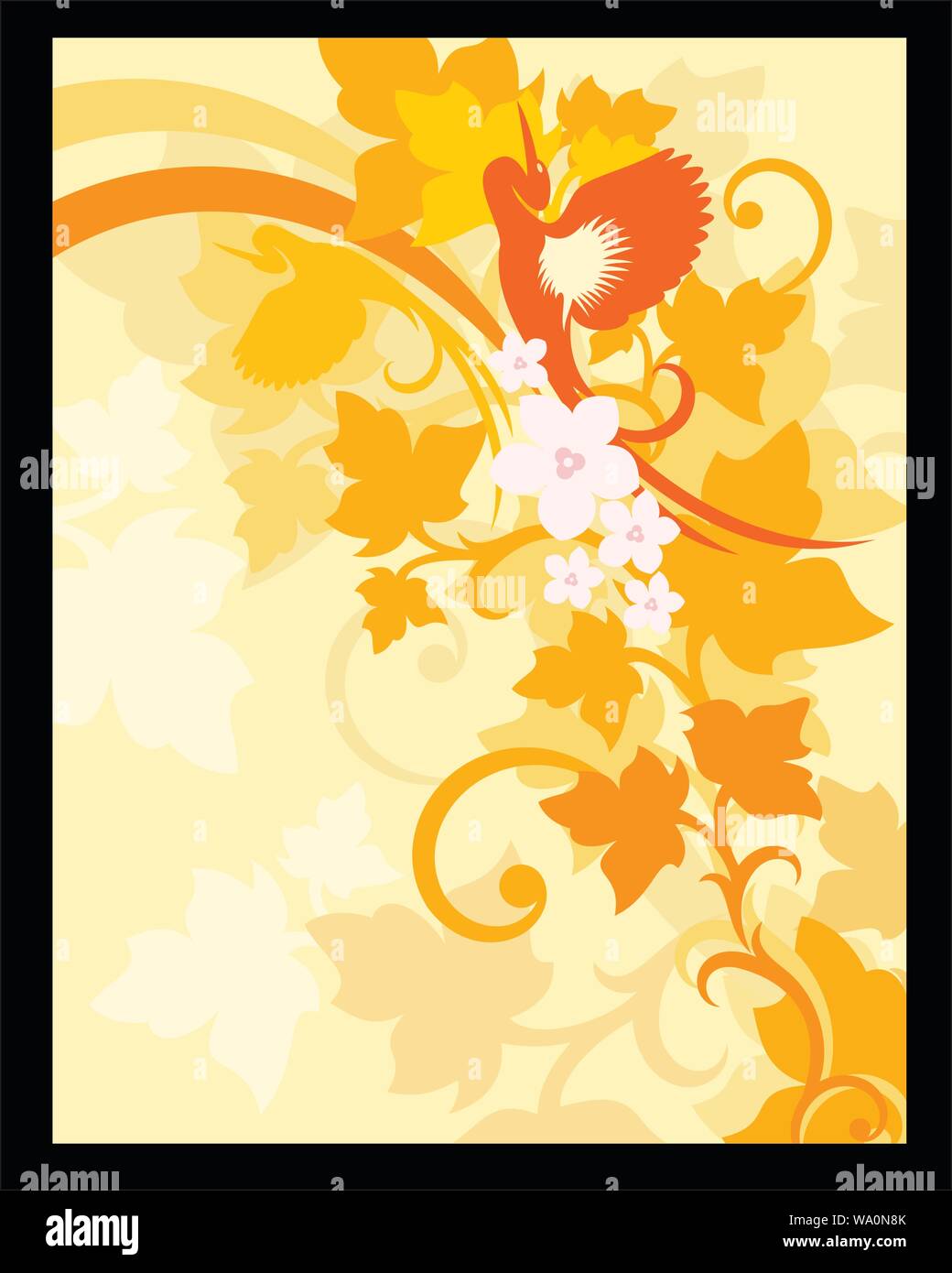 vector background of floral banners Stock Vector Image & Art - Alamy