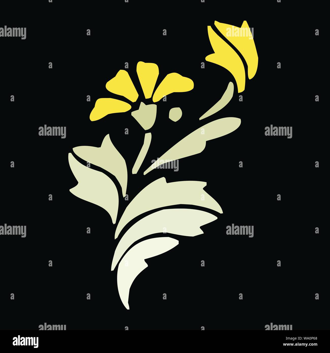 vector background of floral banners Stock Vector Image & Art - Alamy