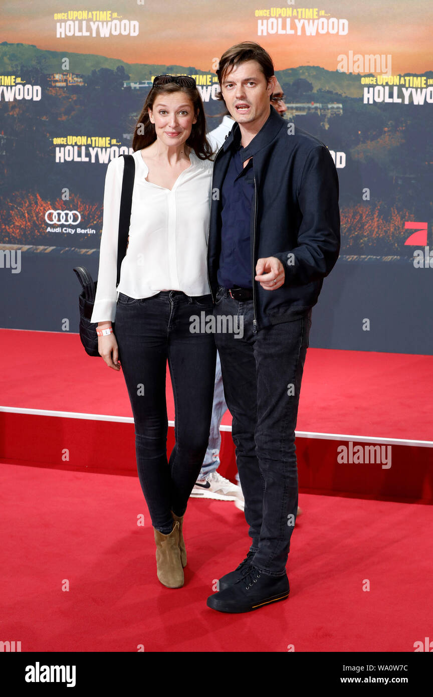 Alexandra Maria Lara and Sam Riley attending the 'Once Upon a Time ... in  Hollywood' premiere at the CineStar Sony Center Potsdamer Platz on August  1, 2019 in Berlin, Germany Stock Photo - Alamy