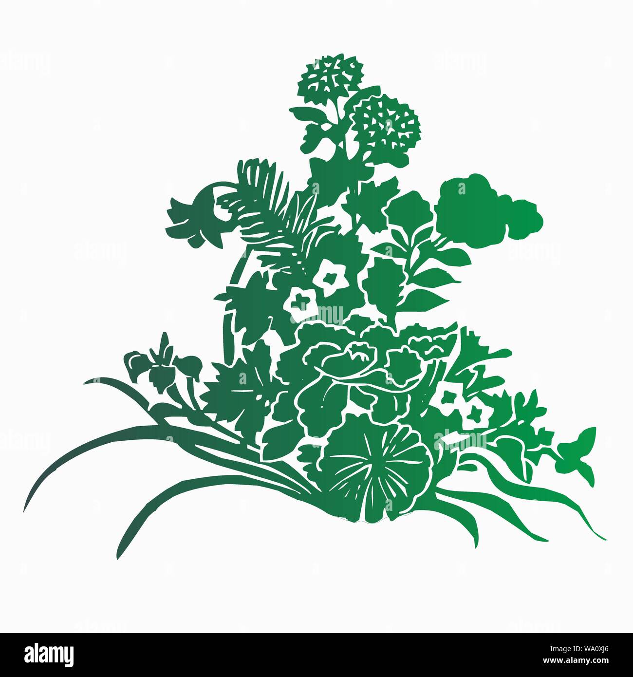 vector background of floral banners Stock Vector Image & Art - Alamy