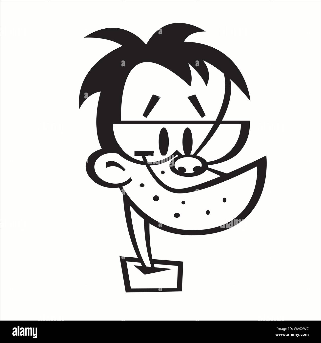 Vector illustration of funny person character Stock Vector Image & Art - Alamy Vector illustration of funny person character Stock Vector Image & Art - Alamy