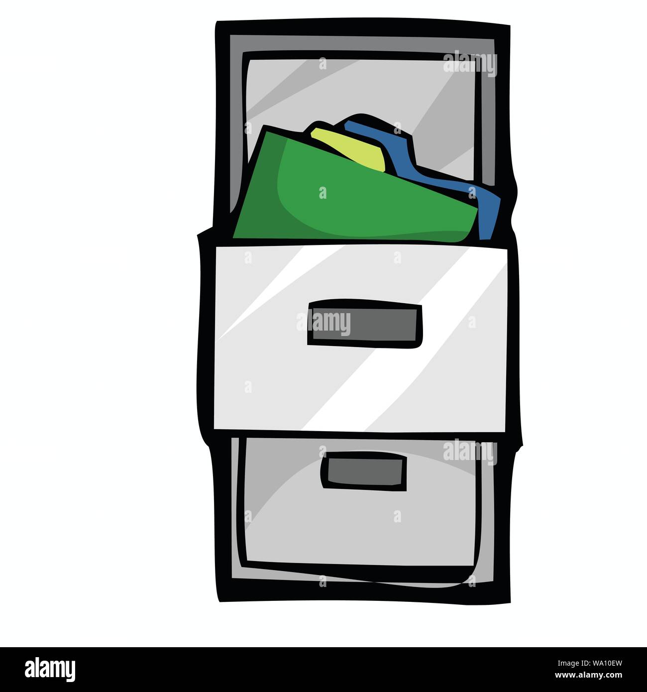 Vector Wardrobe icon Stock Vector